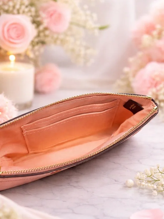 Coach Corner Zip Wristlet With Mystical Floral Print NWT - Picture 5 of 5